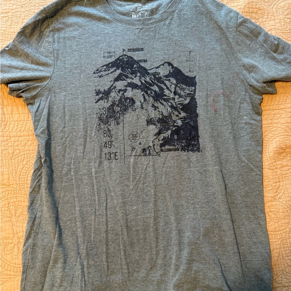 Banana Republic Blue Mountain Graphic Tee